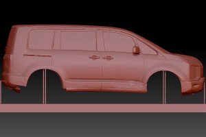車両3Dスキャン、3Dスキャンスプレー VS マスキングテープ